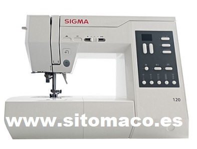 SIGMA Modelo 120 (NUEVO MODELO) CON OPCION DE UNIDAD DE BORDADO